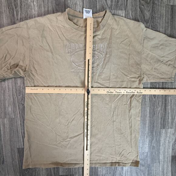 Vintage Santee HVYWT 100% Cotton Embroidered Hunting Graphic Tee Made in USA - Picture 6 of 6